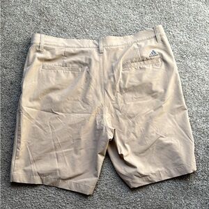Khaki Adidas golf shorts size 36